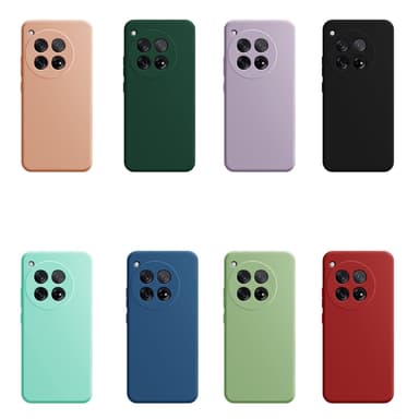 SKALO OnePlus 12 5G Ultratynd TPU-skal - Turkis