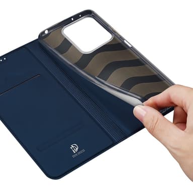 DUX DUCIS Xiaomi Redmi Note 13 5G Skin Pro Series Flip Cover - Blå