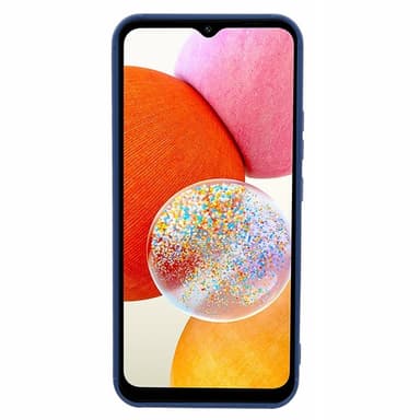 SKALO Samsung A15 5G Puffer Bumper TPU-Cover - Mørkeblå