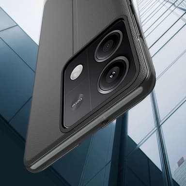 SKALO Xiaomi Redmi Note 13 5G Clear View Window Cover - Blå