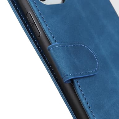 SKALO OnePlus 12 5G KHAZNEH Pungetui i PU-læder - Blå