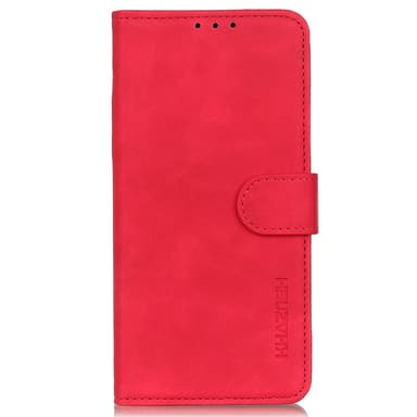 SKALO OnePlus 12 5G KHAZNEH Pungetui i PU-læder - Rød