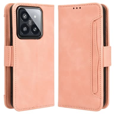 SKALO Xiaomi 14 5G 6-RUM Pungetaske - Pink