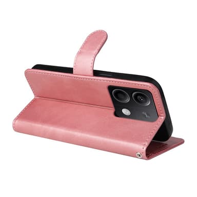 SKALO Xiaomi Redmi Note 13 Pro 5G PU-læder Pungetui - Pink