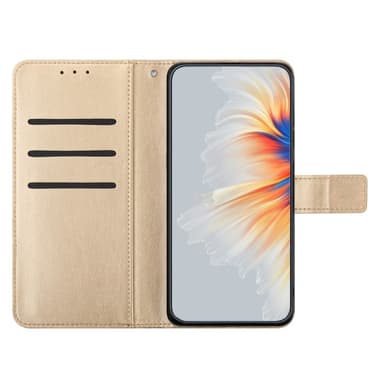SKALO Samsung A15 5G Mandala Flip Cover - Guld
