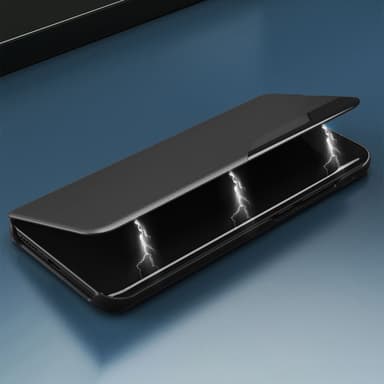 SKALO Xiaomi Redmi Note 13 5G Clear View Window Cover - Blå