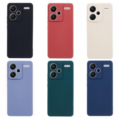 SKALO Xiaomi Redmi Note 13 Pro+ Ultratynd TPU-skal - Rød