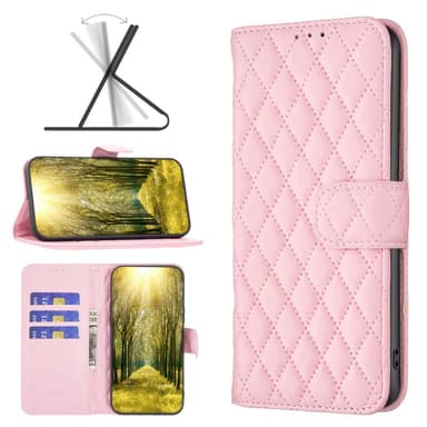 SKALO Xiaomi Redmi 13C 4G BINFEN COLOR Quiltet Pung - Pink