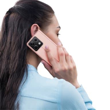 DUX DUCIS Xiaomi Redmi Note 13 5G Skin Pro Series Flip Cover - Pink