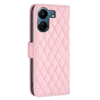 SKALO Xiaomi Redmi 13C 4G BINFEN COLOR Quiltet Pung - Pink