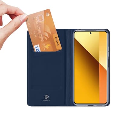 DUX DUCIS Xiaomi Redmi Note 13 5G Skin Pro Series Flip Cover - Blå