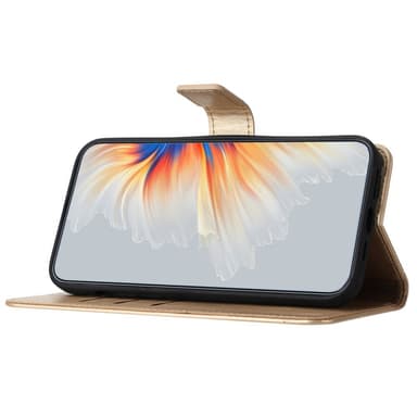 SKALO Xiaomi Redmi Note 13 Pro+ Mandala Flip Cover - Guld