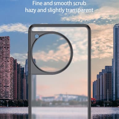 SKALO OnePlus 12R 5G TPU Clear Hybrid Cover - Gennemsigtig