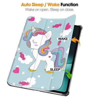 Til OnePlus Pad Trifold Stand Tabletcover-etui - Hest