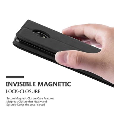 Cover Motorola MOTO E4 PLUS Etui Case (Sort)