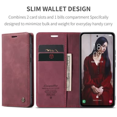CASEME Retro Pung Taske til Samsung Galaxy A35