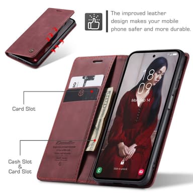 CASEME Retro Pung Taske til Samsung Galaxy A35