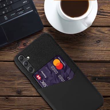 Til Samsung Galaxy A55 KSQ PU-læderbelagt skal hårdt etui