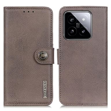 KHAZNEH Til Xiaomi 14 Case Shell Khaki
