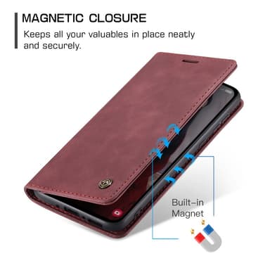 CASEME Retro Pung Taske til Samsung Galaxy A35