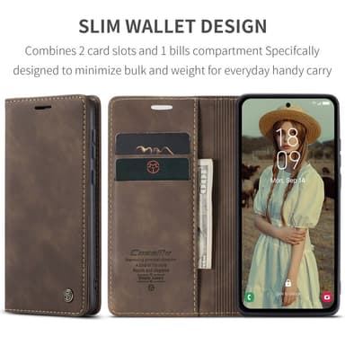 CASEME Retro Pung Taske til Samsung Galaxy A35