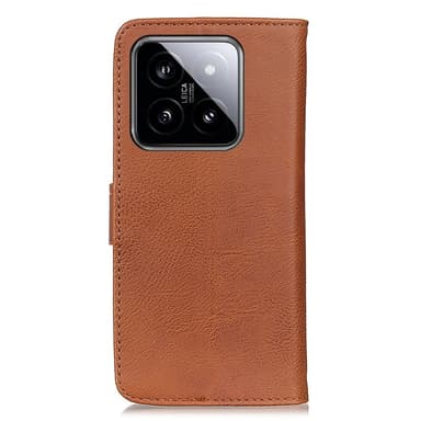 KHAZNEH Til Xiaomi 14 Case Shell Brun