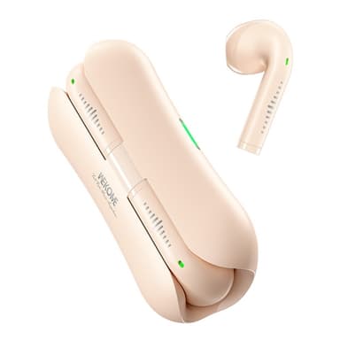 WEKOME Earphones Bluetooth 5.3 Stereo Earbuds - Beige