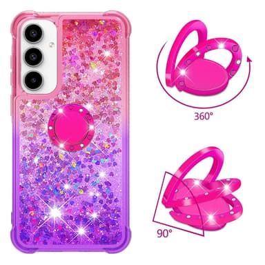YB Quicksand Series-8 til Samsung Galaxy A35 TPU Cover Glitter