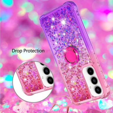 YB Quicksand Series-8 til Samsung Galaxy A35 TPU Cover Glitter