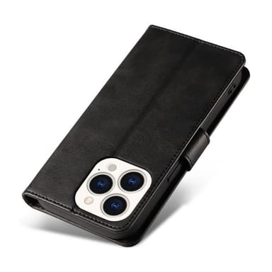 SKALO iPhone 15 Plus Premium Wallet Flip Cover - Brun