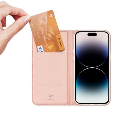 DUX DUCIS iPhone 15 Pro Max Skin Pro Series Flip Cover - Pink