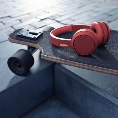 On-ear Bluetooth-hovedtelefoner Rød