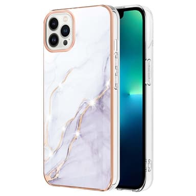 SKALO iPhone 15 Pro Max Marmor TPU-cover - #4