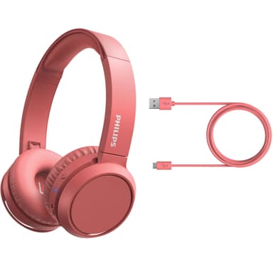 On-ear Bluetooth-hovedtelefoner Rød