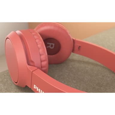On-ear Bluetooth-hovedtelefoner Rød