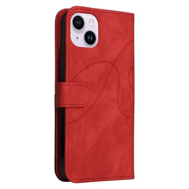 Til iPhone 15 Plus KT Series-1 Dobbeltfarvet etui
