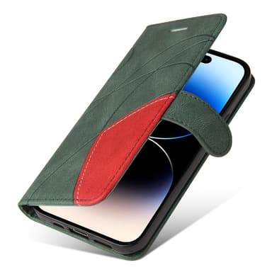 Til iPhone 15 Pro KT Series-1 Dobbeltfarvet etui