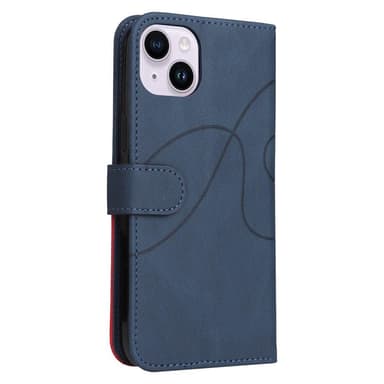 Til iPhone 15 Plus KT Series-1 Dobbeltfarvet etui