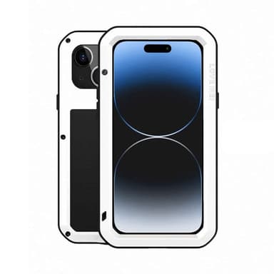 LOVE MEI Powerful cover Apple iPhone 15 - Hvid