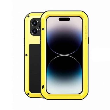LOVE MEI Powerful cover Apple iPhone 15 Pro - Gul