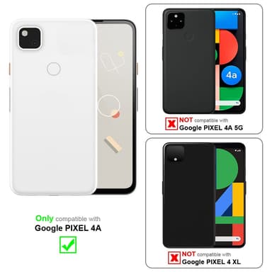 Cover Google PIXEL 4A Etui Case (Sort)