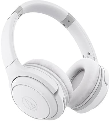 Audio-Technica ATH-S200BTWH Trådløse On-Ear Hovedtelefoner, Hvid