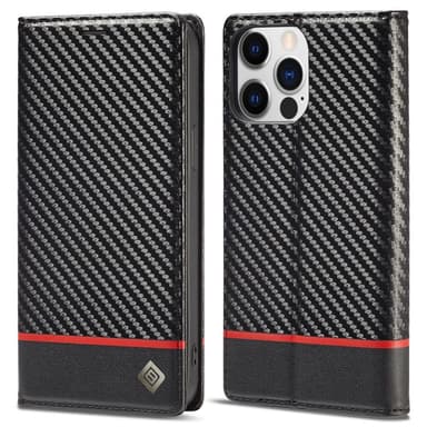 LC.IMEEKE Pung Taske til iPhone 15 Pro Max - Sort