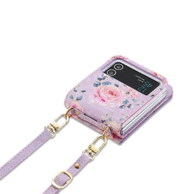 POLA Flower cover Samsung Galaxy Z Flip 4 - Pink