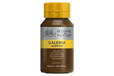 WINSOR Galeria Acrylic 500Ml Burnt Umber 076