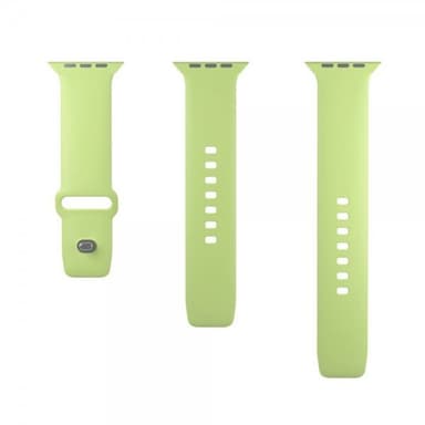 Puro Apple Watch 42/44/45mm/Apple Watch Ultra Armbånd ICON Silicone Band Matcha Green