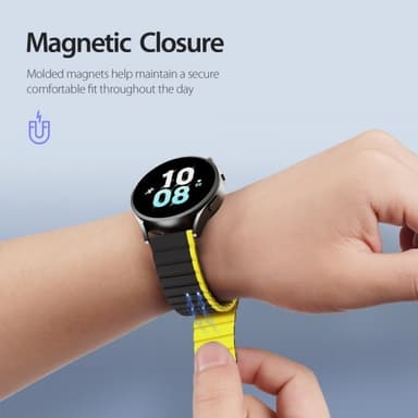 DUX DUCIS Samsung Galaxy Watch 20mm Armbånd LD Series Gul