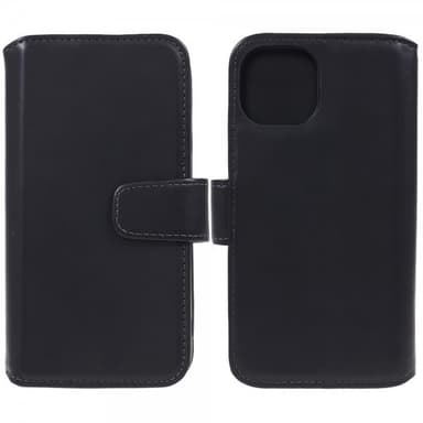 Nordic Covers iPhone 12 Mini Etui Essential Leather Kortholder Raven Black