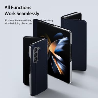 DUX DUCIS Samsung Galaxy Z Fold 5 Etui Bril Series Blå