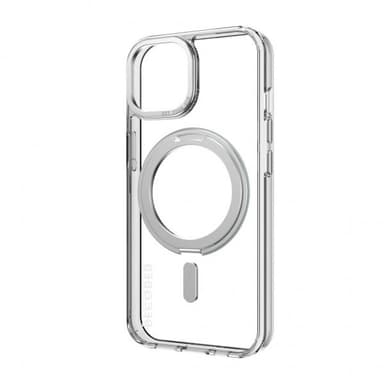 Decoded iPhone 15 Cover Recycled Plastic Transparant Loop Stand Back Cover Klar